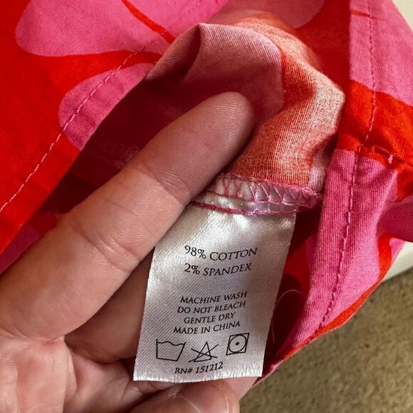 Michelle McDowell Pink and Orange Floral Dress - Picture 4 of 6